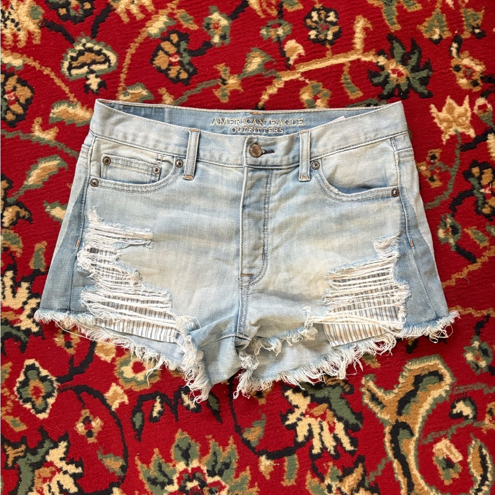 American Eagle Vintage Hi-Rise Festival Shorts